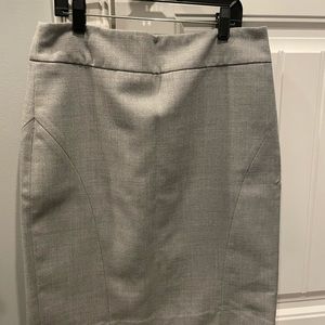 Banana Republic grey pencil skirt